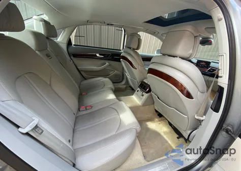 2011 Audi A8 L 4.2 из США, поврежденный, VIN WAURVAFD7BN018734